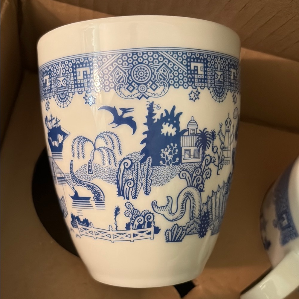 Ceramic Tea Cup Set - Picture 2 of 4